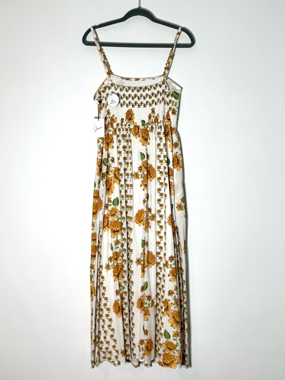 Japan Yellow Dahlia Maxi Dress - Picture 6 of 6